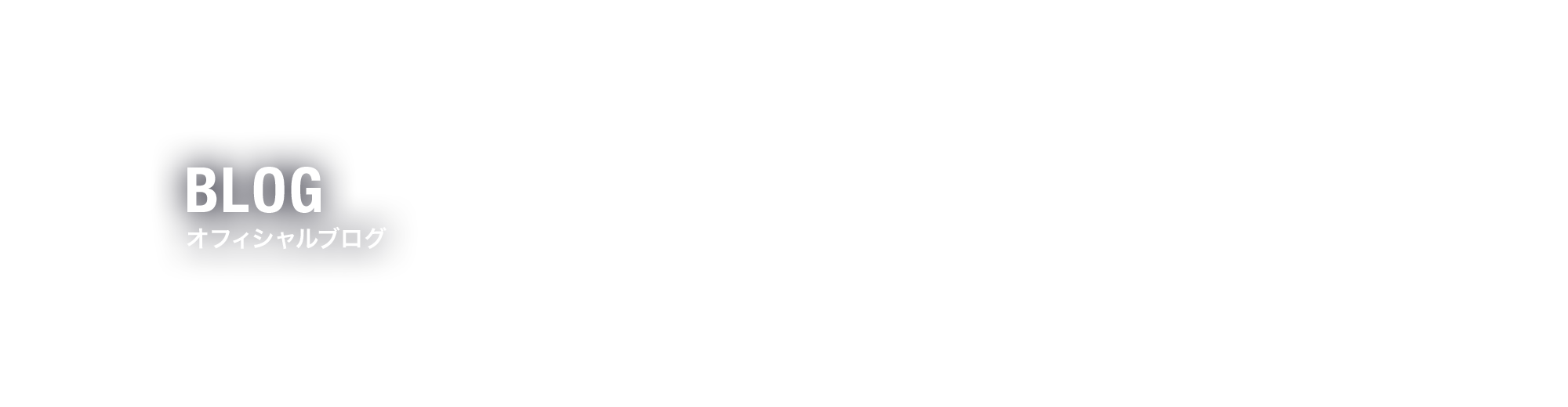 オフィシャルブログ
